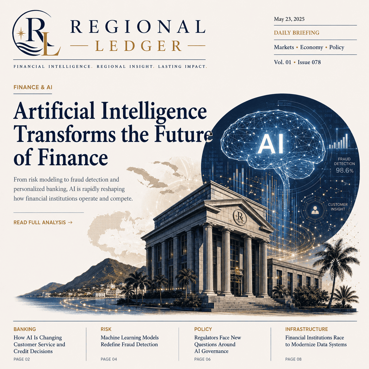 Artificial Intelligence Transforms the Future of Finance