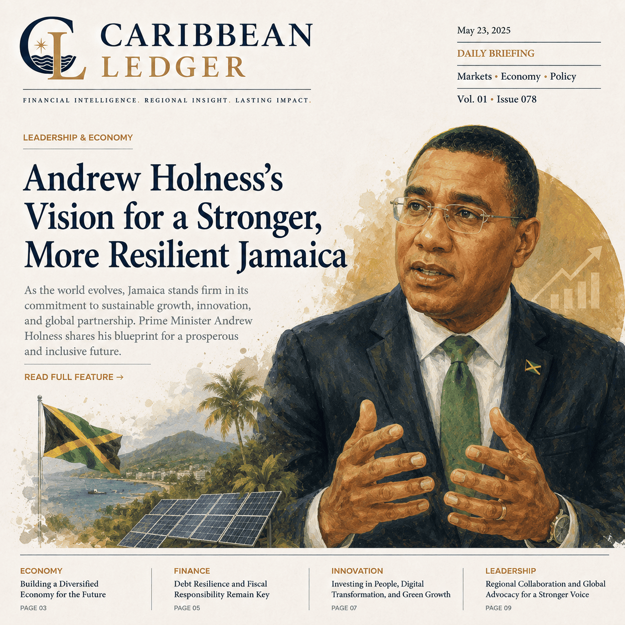 Andrew Holness’s Vision for a Stronger, More Resilient Jamaica